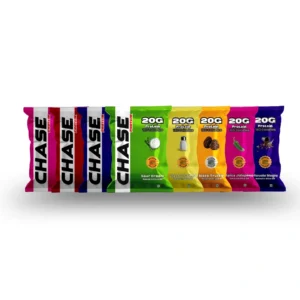 20 Grams Protein Puffs By CHASE PROTEIN 50 Grams in Each Packet | Pack of 6 Assorted Flavour | Only 183 calories per pack