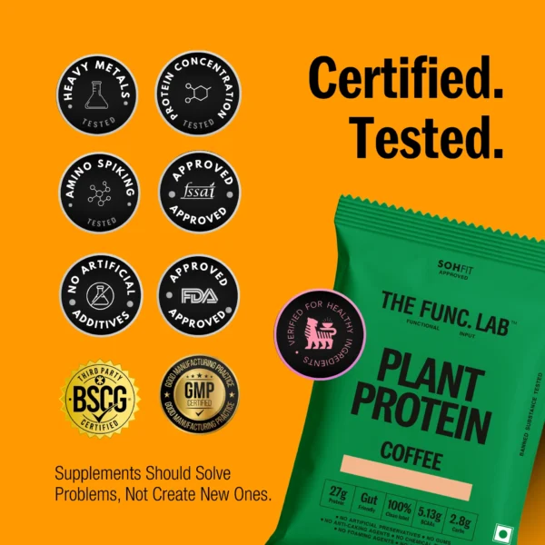 The Func Lab Plant Protein Sachets at Fitbee