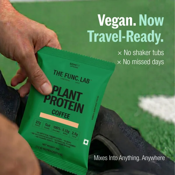 The Func Lab Plant Protein Sachets at Fitbee