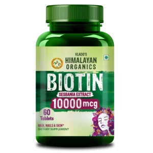 Vlado Himalayan Biotin 10000 MCG tablets