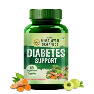 Diabetes support supplement capsules for blood sugar control