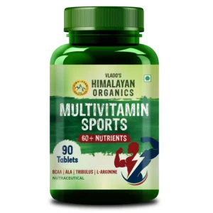Vlado Himalayan Organics Multivitamin Sports 90 Tablets Bottle
