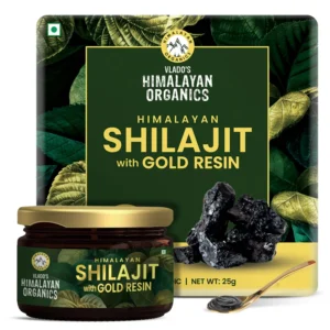 Pure Ayurvedic Shilajit with 24K Gold