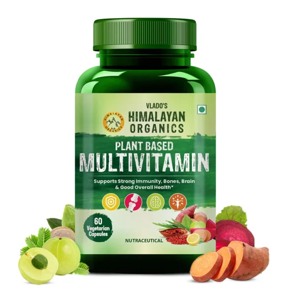 Vlado’s Himalayan Organics plant based multivitamin capsules