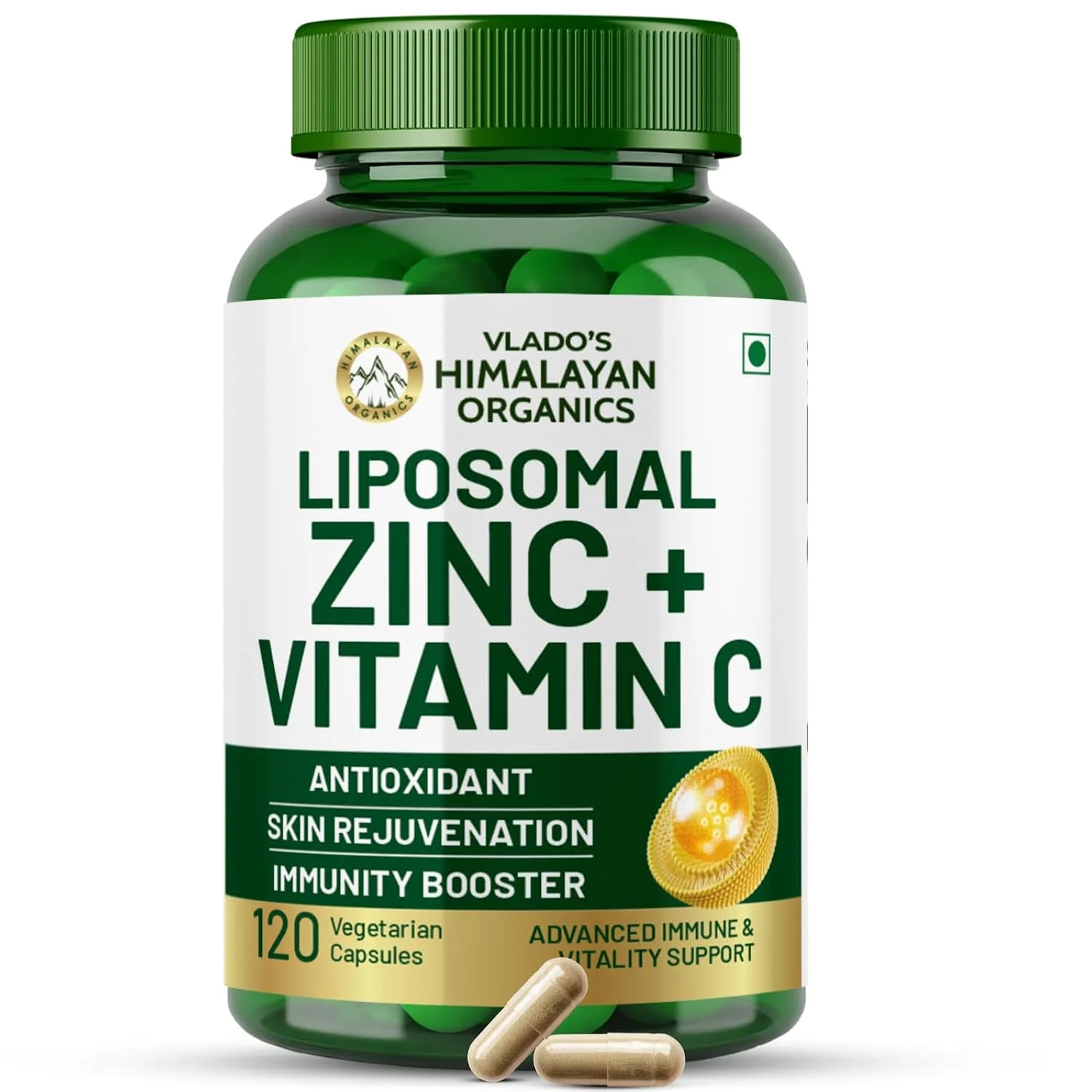 Vlado’s liposomal zinc supplement with vitamin C