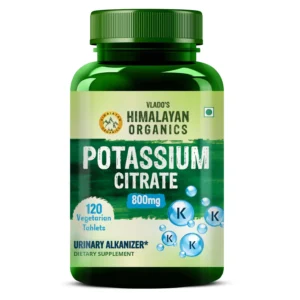 Potassium citrate supplement for nerve joint health