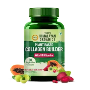 Organic collagen capsules for skin and hair