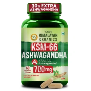 Ashwagandha KSM66 700mg capsules with Withania Somnifera