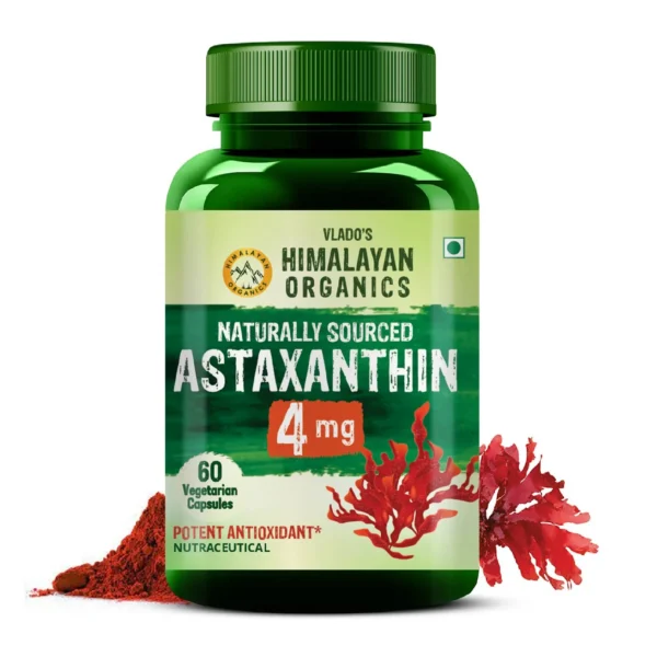 Vlado Himalayan Organics Astaxanthin 4mg Veg Capsules