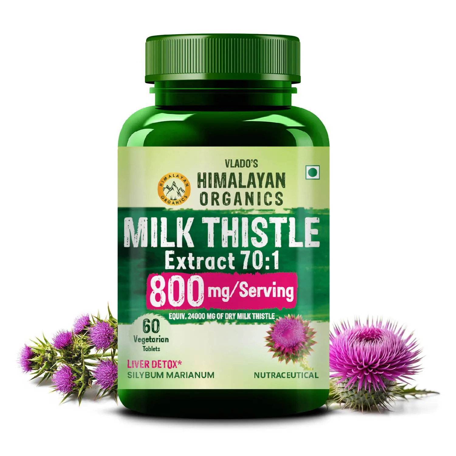 Milk Thistle Capsules for Detox