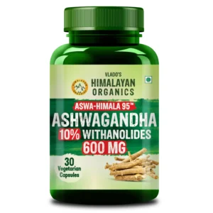 Ashwagandha capsules for focus and energy