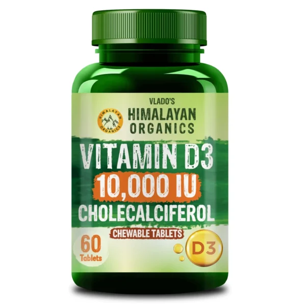 Vlado’s Himalayan Vitamin D3 10000IU chewable tablets