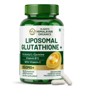Liposomal Glutathione 650mg for skin glow