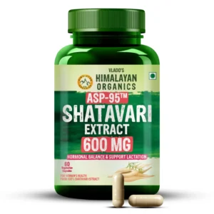 Vlado Himalayan Organics Shatavari Extract 600 mg Bottle