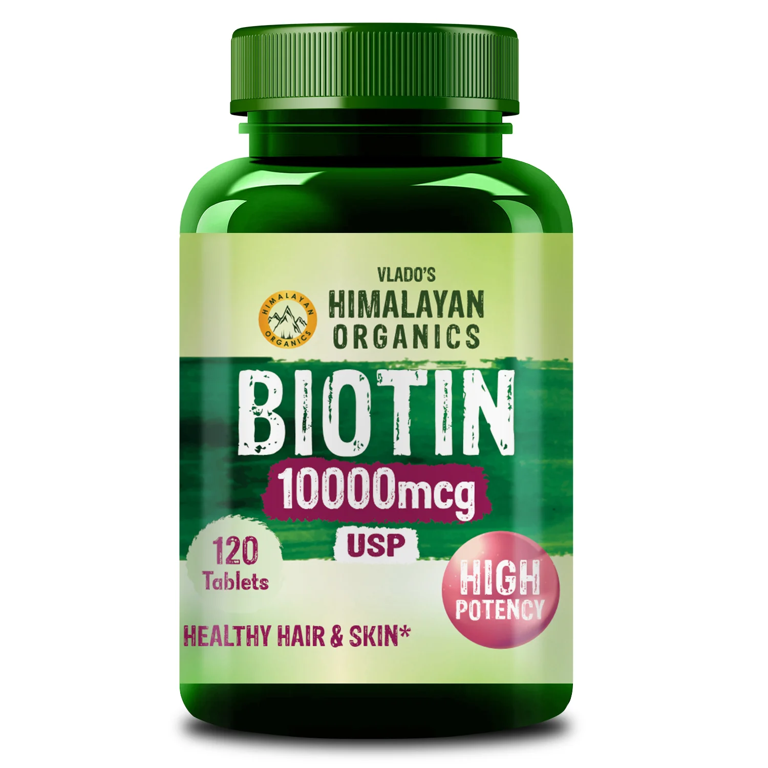 Biotin supplement for hair and skin
