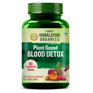 Blood detox tablets with beetroot curcumin