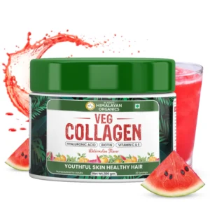 Vegan collagen supplement brightening skin tone