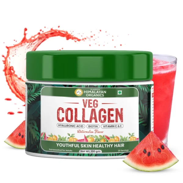 Vegan collagen supplement brightening skin tone