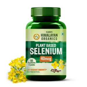 Vlado Himalayan Organics Plant Based Selenium 40mcg Capsules