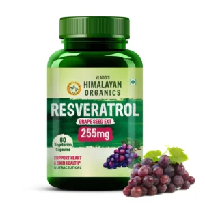 Resveratrol capsules with grape seed extract