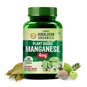 Plant based manganese 4mg capsules