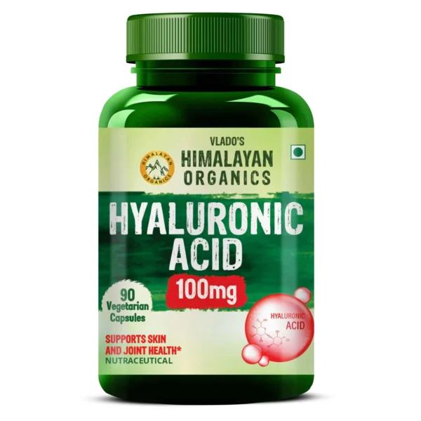 Vlado’s Himalayan Organics Hyaluronic Acid 100mg Capsules