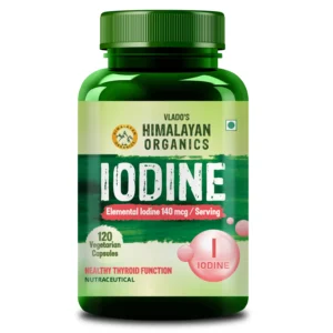 Himalayan iodine capsules for thyroid health