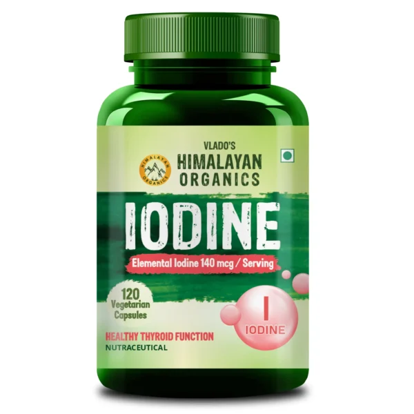Himalayan iodine capsules for thyroid health