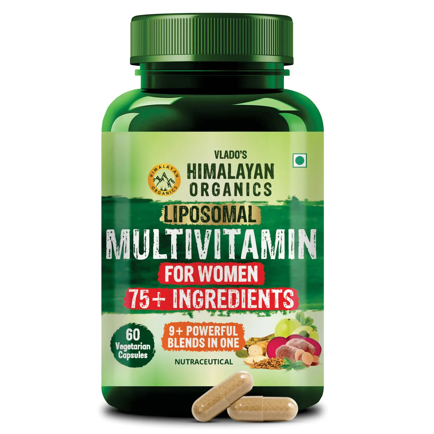 Vlado’s Himalayan Organics multivitamin capsules for women