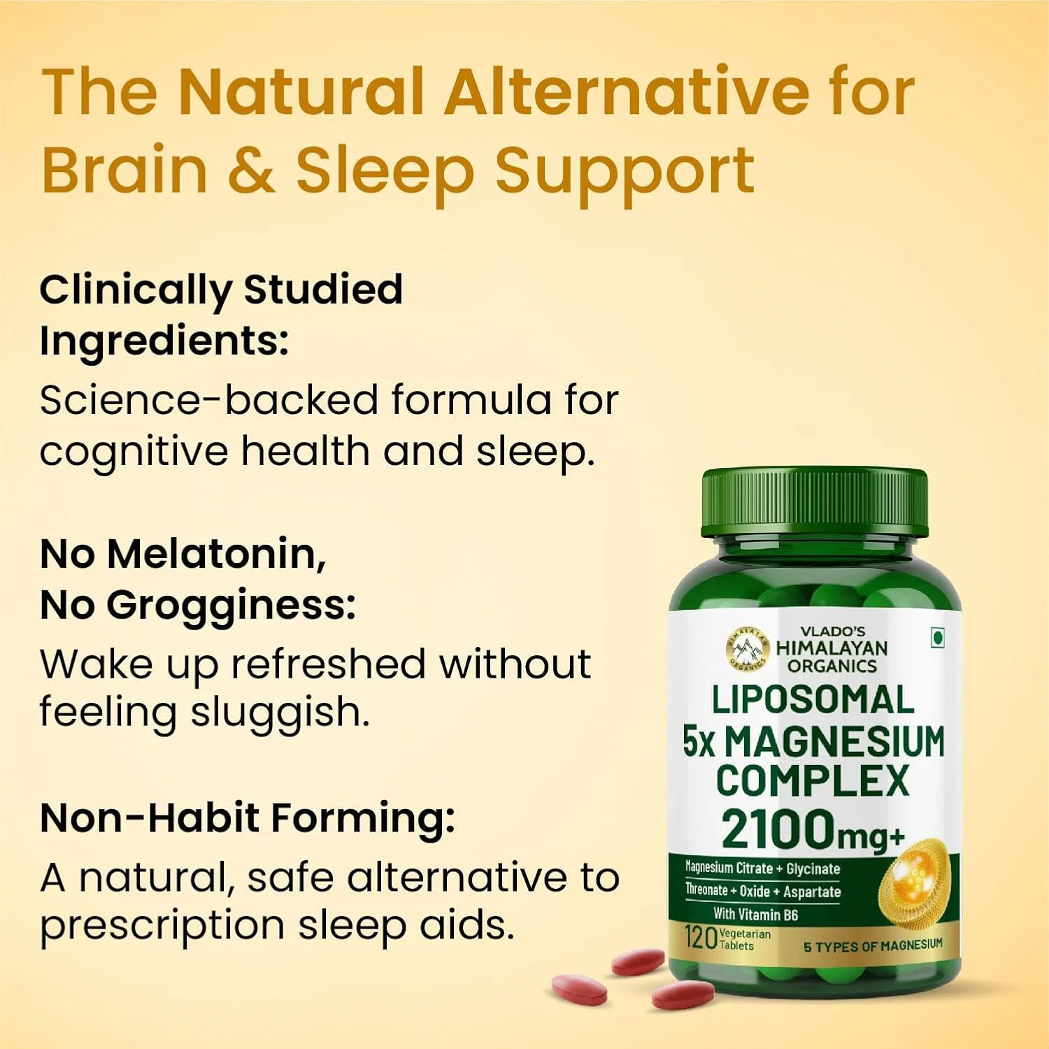 Himalayan magnesium supplement for sleep cramps