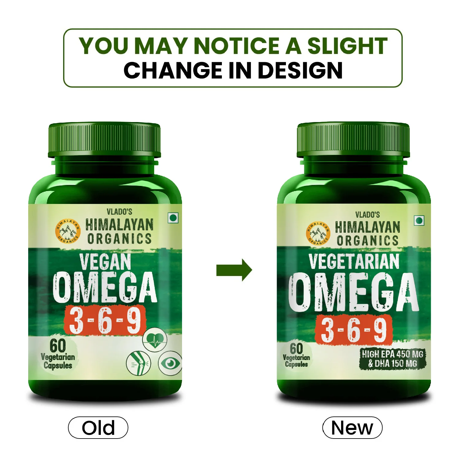 Vegetarian Omega 3 6 9 capsules for men women