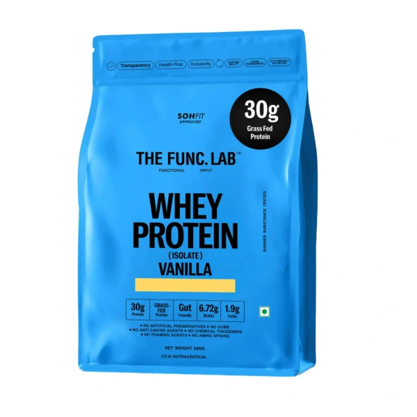 The Func Lab Whey Protein Vanilla 500g Pack