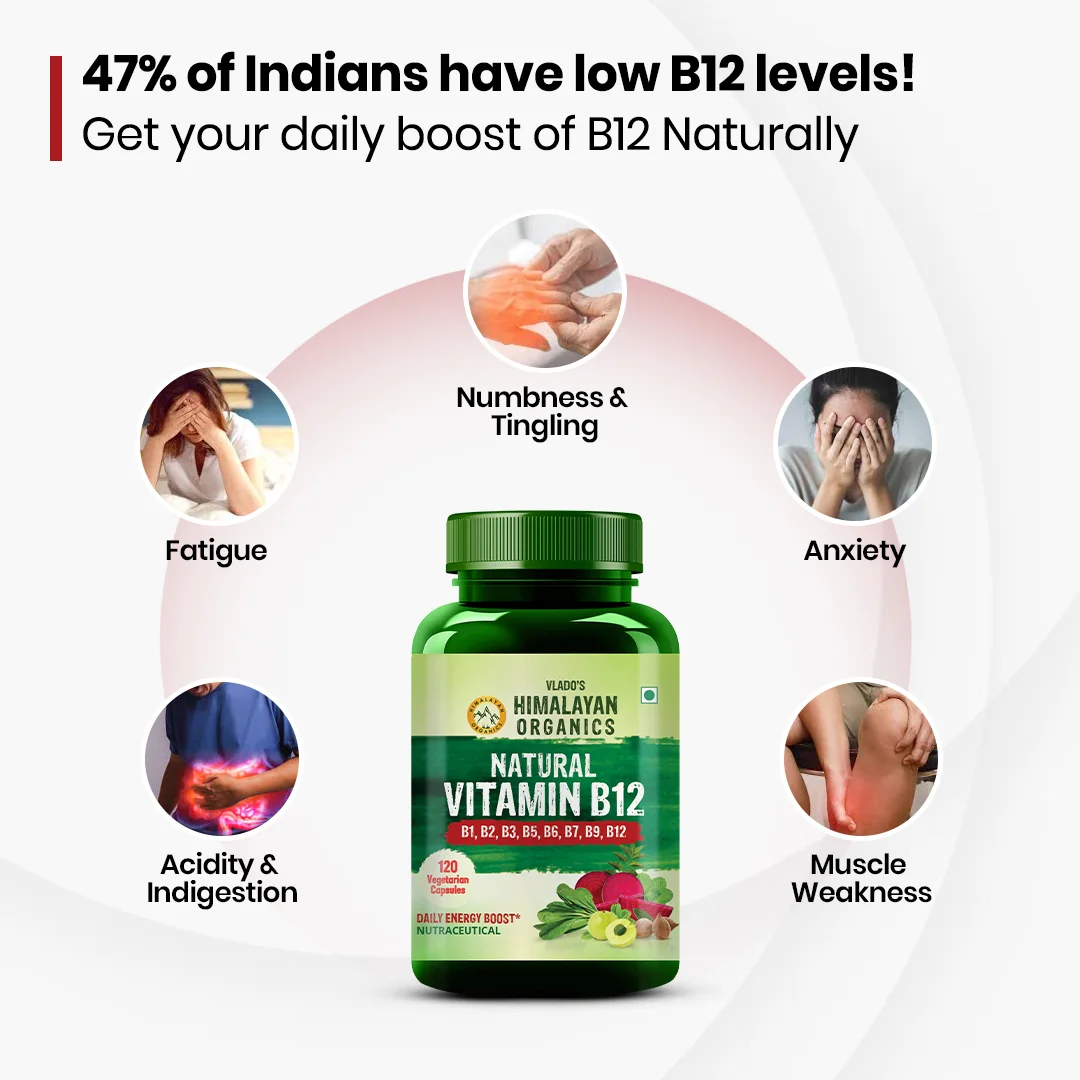 Natural Vitamin B Complex Capsules
