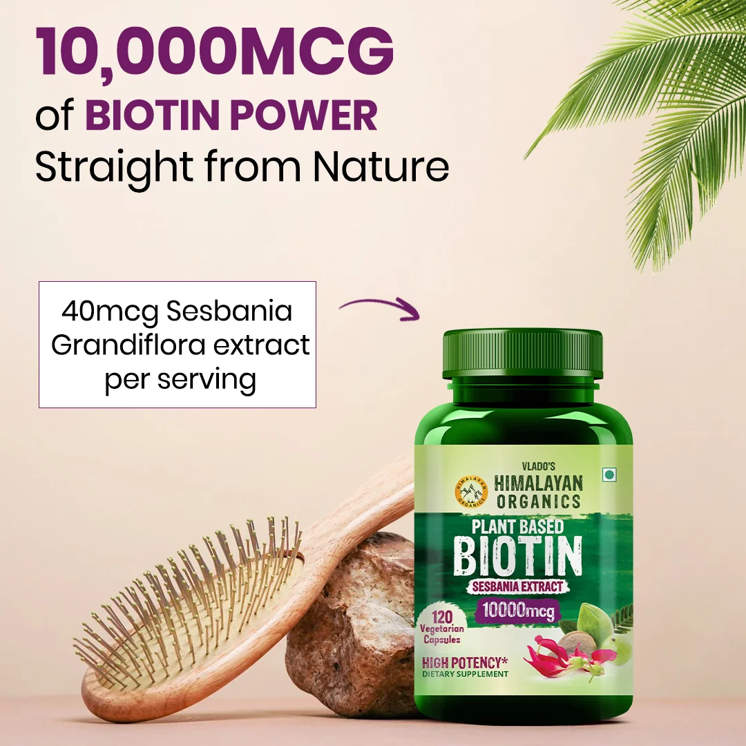 Biotin supplement for hair skin nails