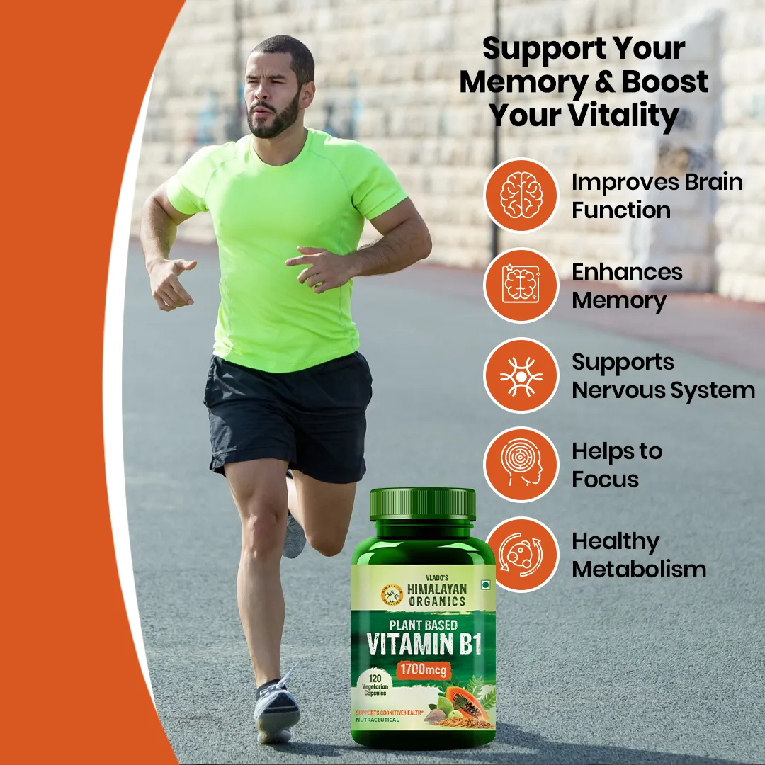 Plant based vitamin B1 capsule