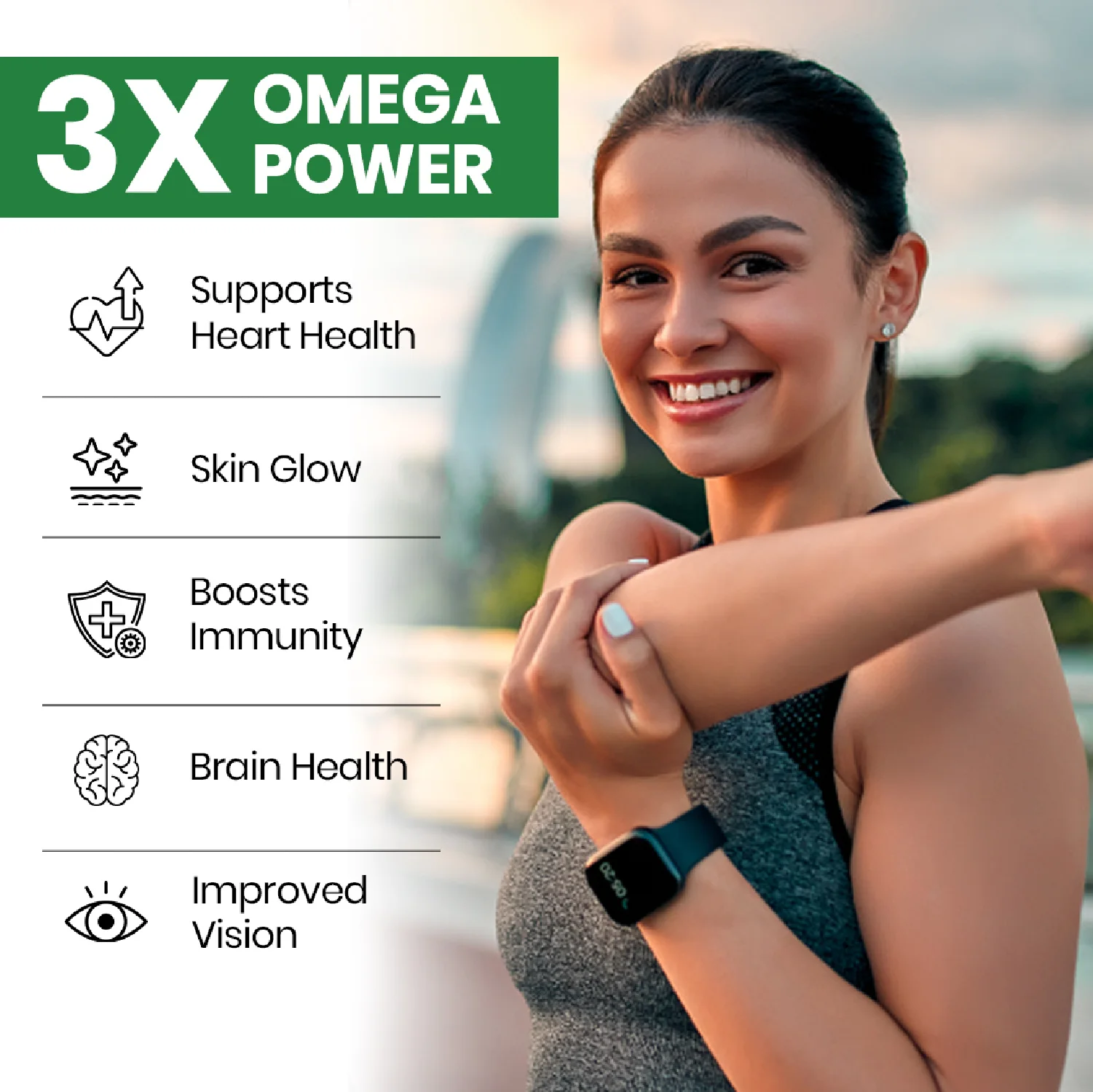 Vegetarian Omega 3 6 9 capsules for health