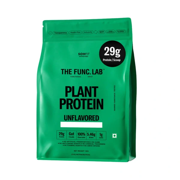 Plant Protein Supplement for Men and Women Unflavored