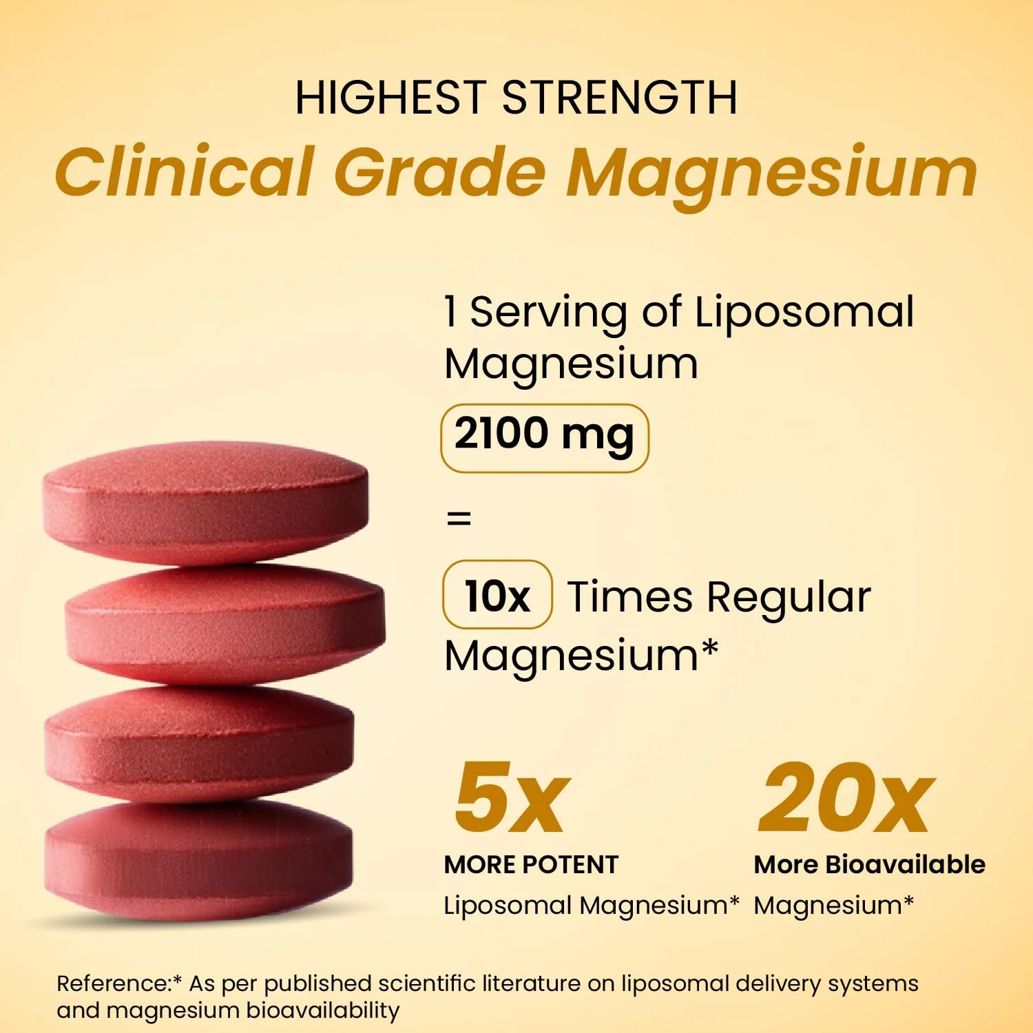 Himalayan magnesium supplement 2100mg+