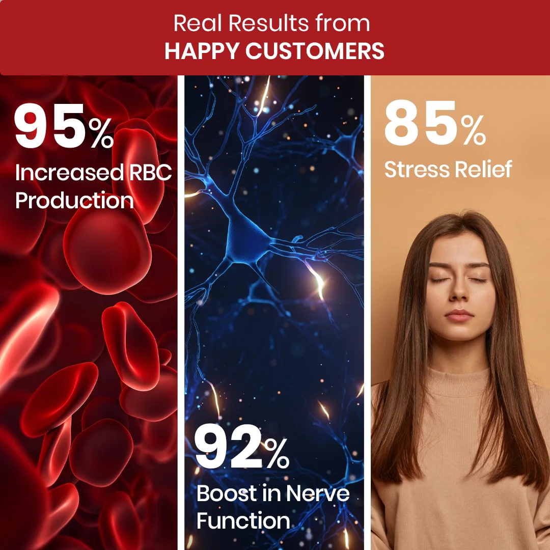 Natural Vitamin B12 supplement capsules