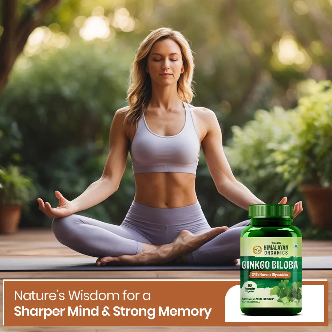 Ginkgo Biloba Brahmi capsules for brain health