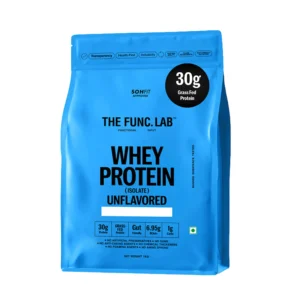Grass-Fed Whey Protein Isolate Powder - 1kg - Unflavored