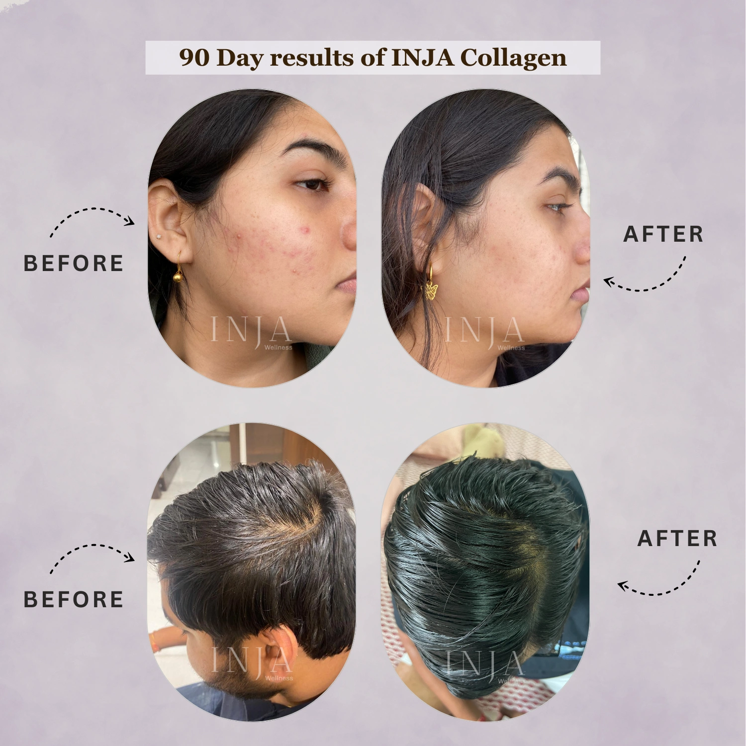INJA Fit Marine Collagen For Skin, Joints And Muscles, With Vitamin C & Glucosamine | Chocolate Flavour - Image 2
