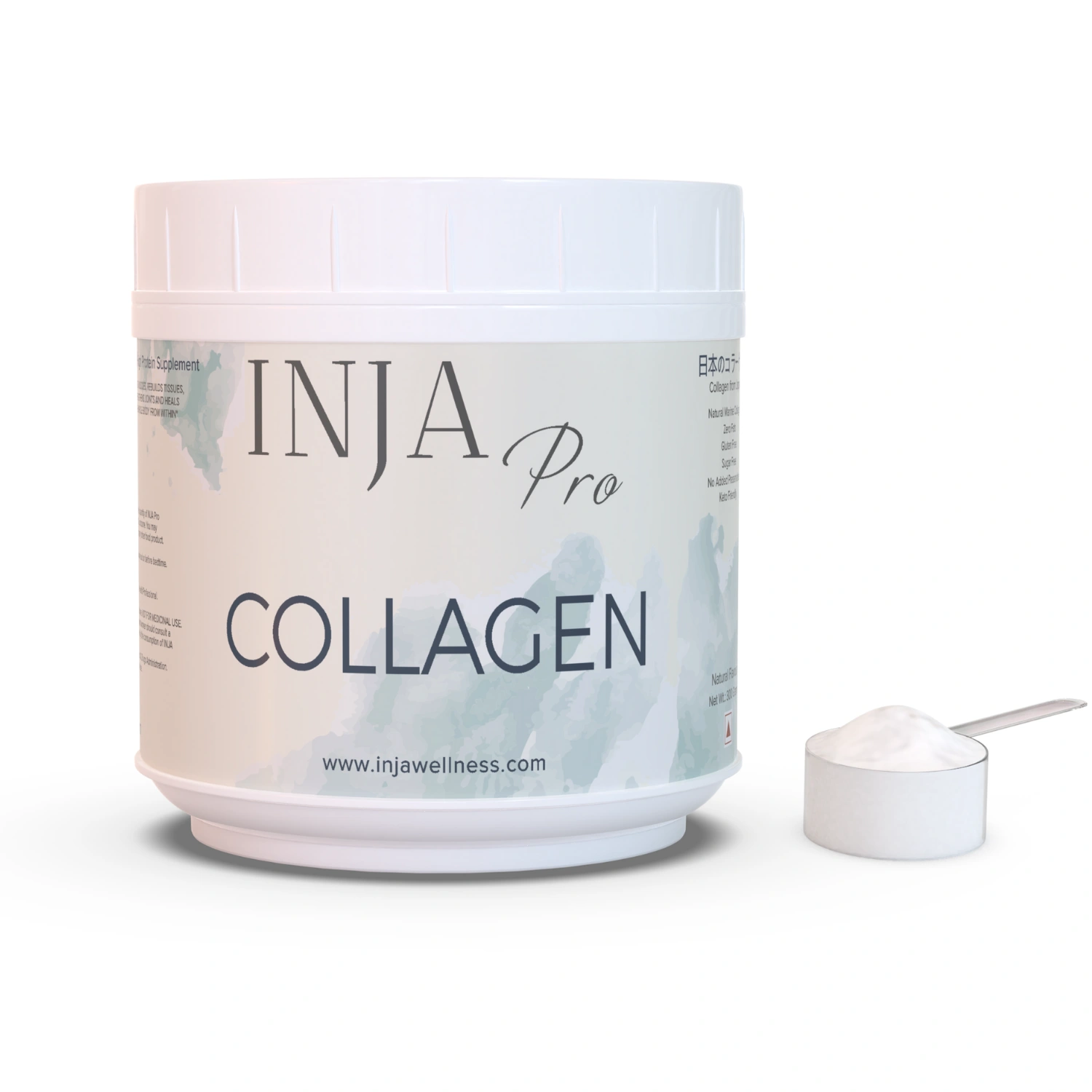 INJA Wellness Pro Finest Hydrolyzed Marine Collagen from Japan | Unflavoured