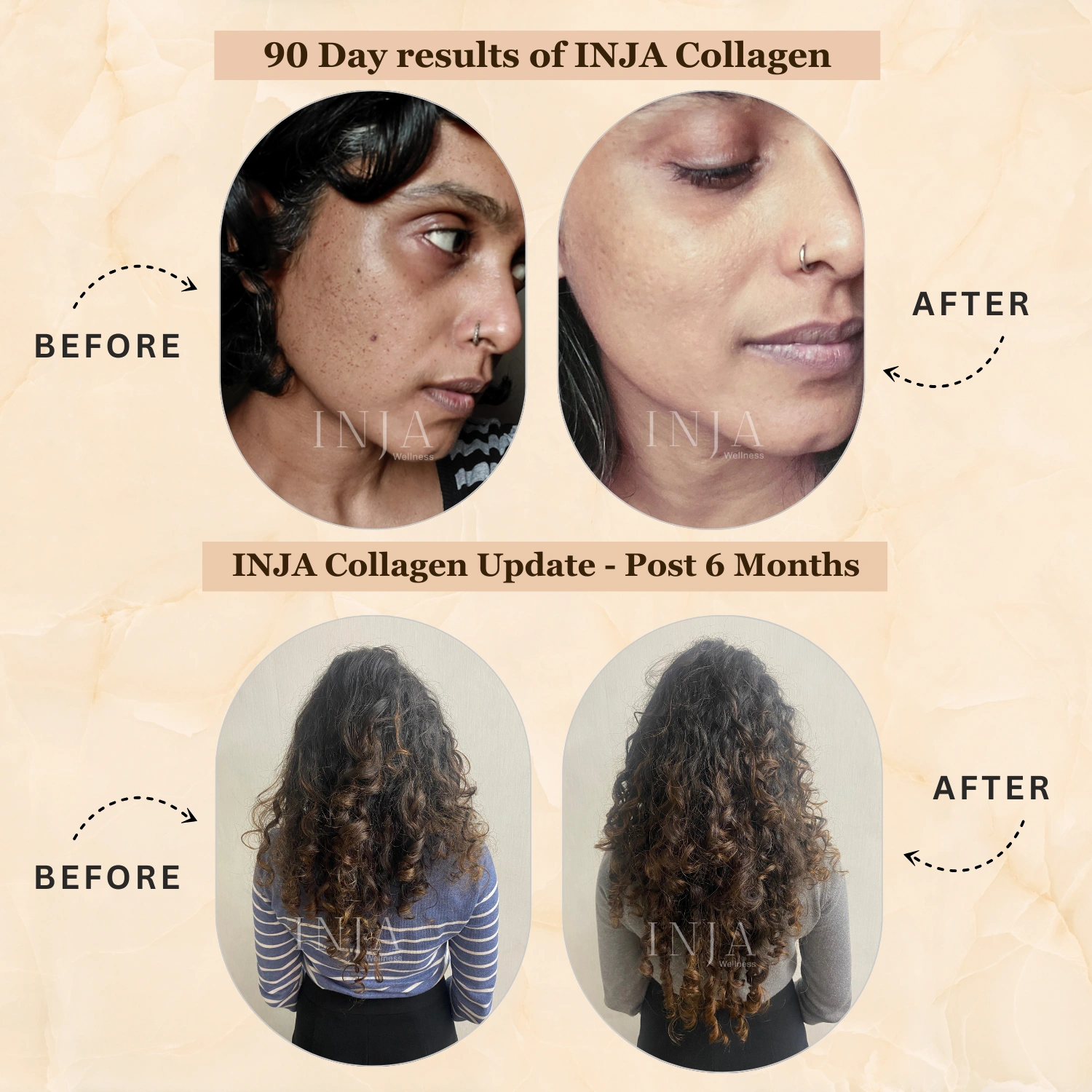 INJA Veg Collagen Natural Flavour | Vegetarian Collagen Formula for Skin, Hair, Nails & Muscle Health Support - Image 5