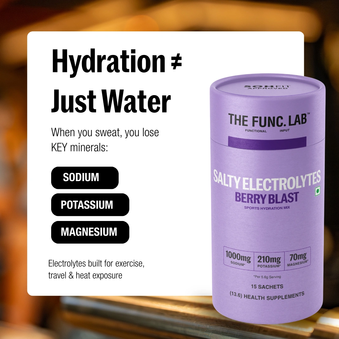 Salty Berry Blast Instant Hydration Powder with Electrolytes