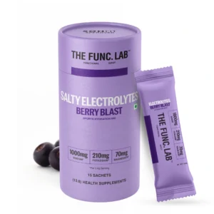Daily Electrolytes Salty Berry Blast instant hydration powder