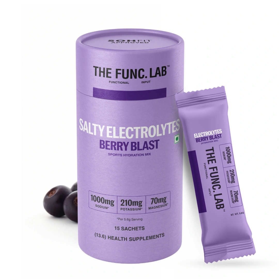 Daily Electrolytes Salty Berry Blast instant hydration powder
