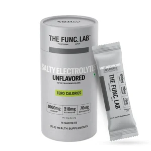 Unflavored electrolyte hydration powder with sodium, potassium, magnesium
