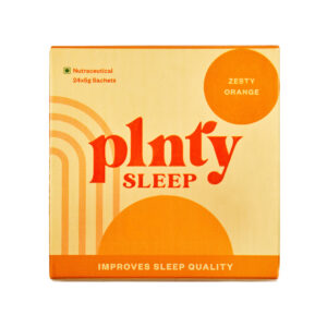 Plnty Sleep Wellness Blend | Zesty Orange – Organic, Vegan & Melatonin-Free | Pack of 5 (120g)