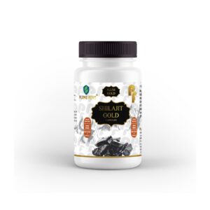 PLUM-GOLD Shilajit Gold Capsules | 500mg Pure Shilajit for Power, Stamina & Vitality Support